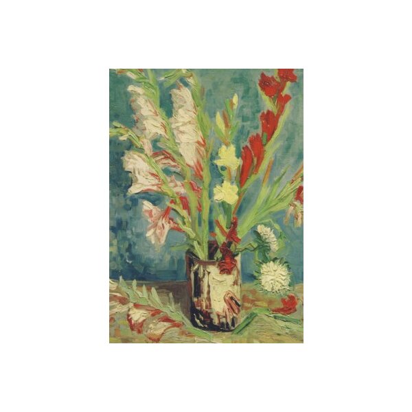 Vincent van Gogh. Vase mit Gladiolen, 1886