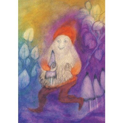 Scholzen-Gnad. Zwerg mit Pilz