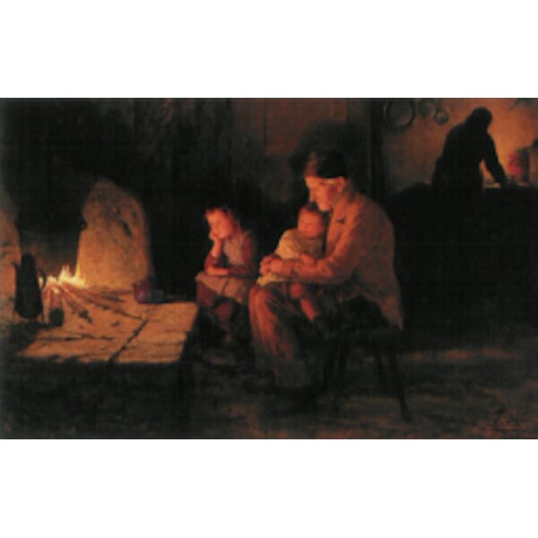 Albert Anker. Bei den Grosseltern, 1892