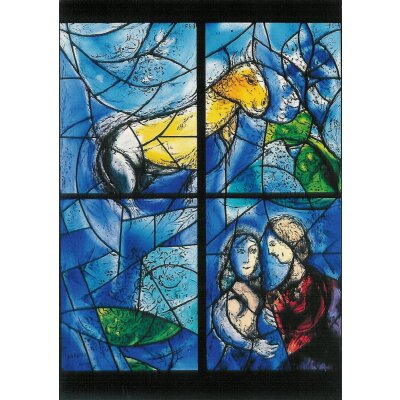 Marc Chagall. Nördliches, zweibahniges Chorfenster