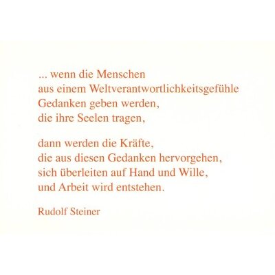 Rudolf Steiner in "Die Sendung Michaels"