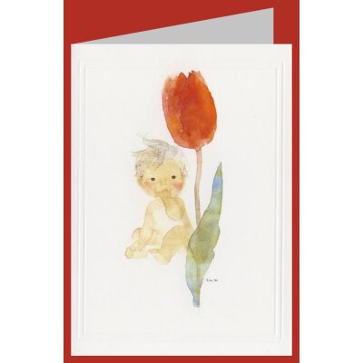 Chihiro Iwasaki. Tulpe und Baby, 1971