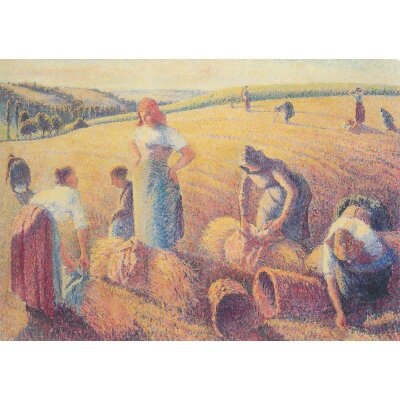 Camille Pissarro. Die Ährenleserinnen, 1889