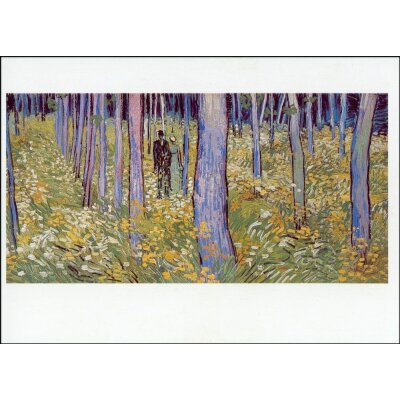 Vincent van Gogh. Unterholz mit zwei Figuren, 1890