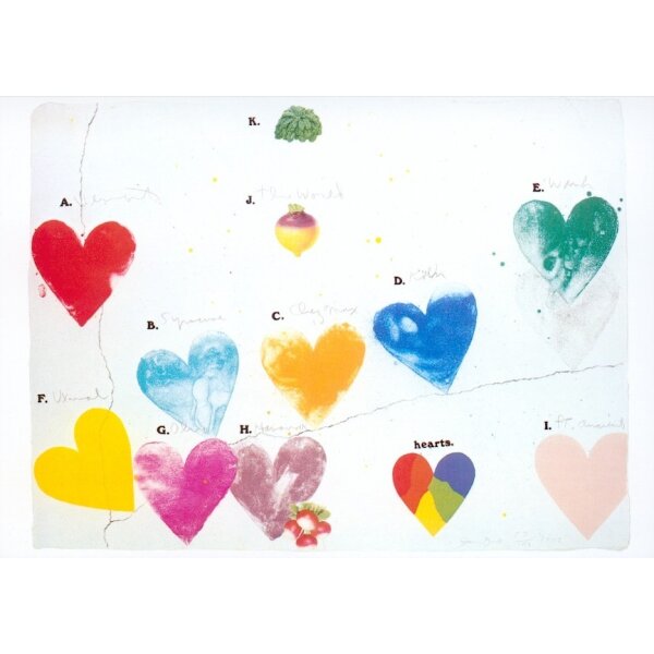 Jim Dine. Die Welt (für Ann Waldmann), 1972. KK