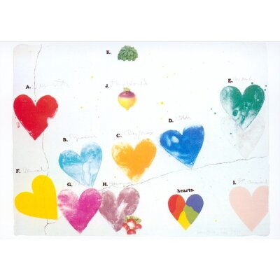Jim Dine. Die Welt (für Ann Waldmann), 1972. KK