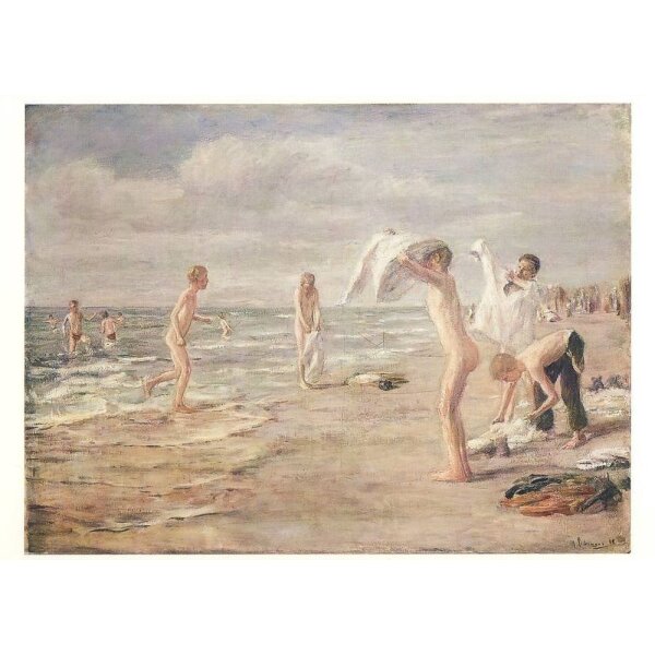 Max Liebermann. Badende Jungen, 1898