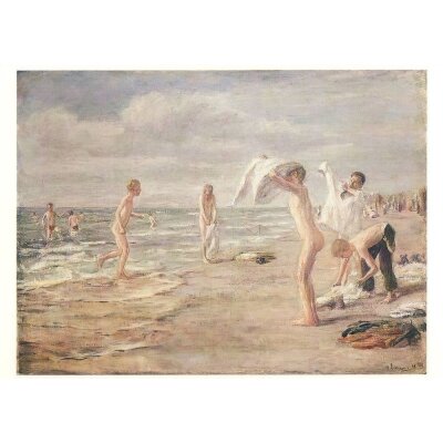 Max Liebermann. Badende Jungen, 1898