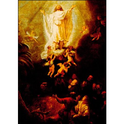 Rembrandt. Himmelfahrt Christi, 1636