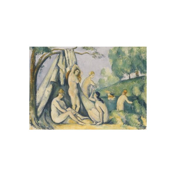Paul Cézanne, Badende vor einem Zelt, 1883/1885
