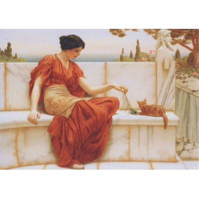 John William Godward. Die Favoritin, 1901