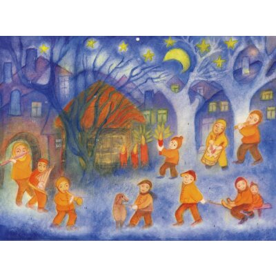 Jula Scholzen-Gnad. Ihr Kinderlein kommet. 47 x 35 cm