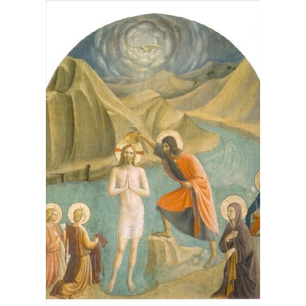 Fra Angelico. Christi Taufe, 1439/45