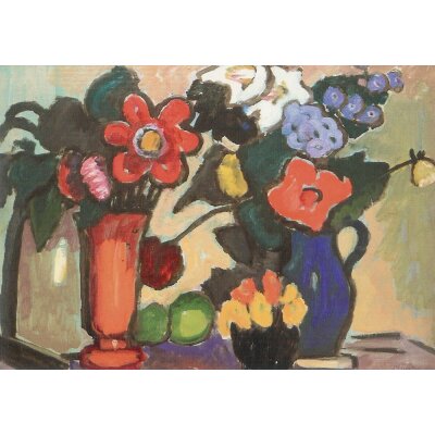 Gabriele Münter. Blumen in der Nacht, 1941