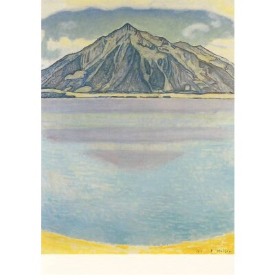 Ferdinand Hodler. Thunersee mit Niesen, 1910