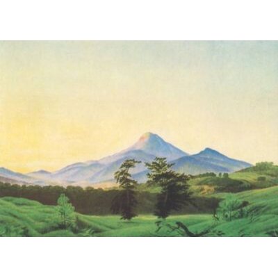 Caspar David Friedrich. Riesengebirgslandschaft