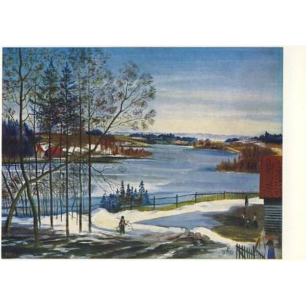 Alfred Partikel. Winter in Masuren