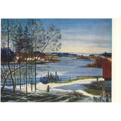 Alfred Partikel. Winter in Masuren