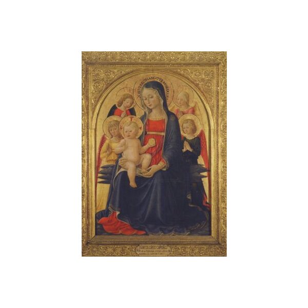 Madonna und Kind mit Engeln, um 1467