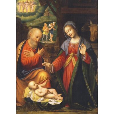 Bernardino Luini. Geburt Christi
