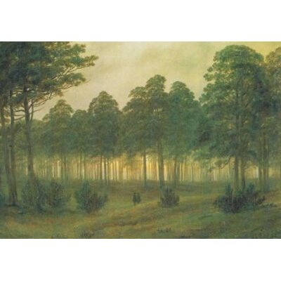 Caspar David Friedrich. Der Abend