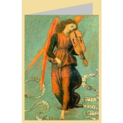 Botticini, Francesco. Fiedel spielender Engel, 1475-97. DK