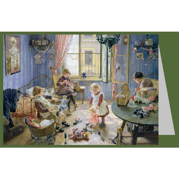 Fritz von Uhde. Kinderstube, 1889