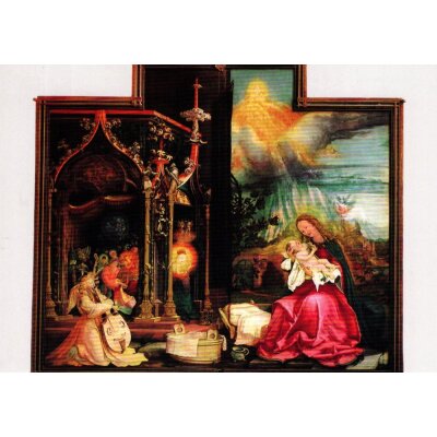 Matthias Grünewald. Geburt Christi