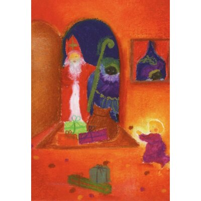 Baukje Exler. Sankt Nikolaus steht in der Tür