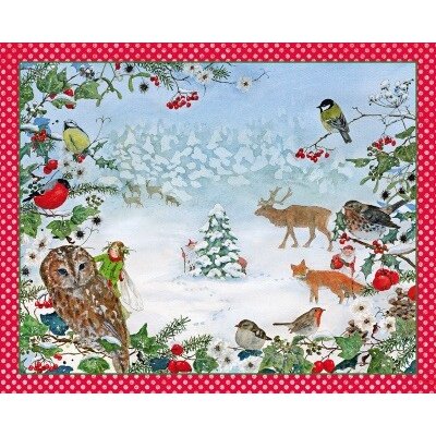 Daniela Drescher. Adventskalender Waldweihnacht