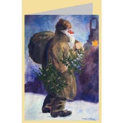 Hans Völker. Deutscher Weihnachtsmann, 1947