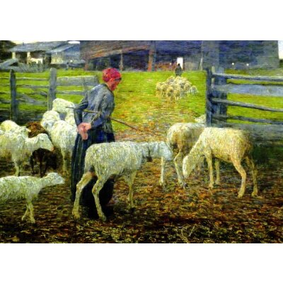 Giovanni Segantini. Rückkehr zum Schafstall