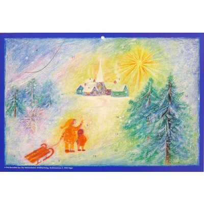 Bernadette Lips. Das Weihnachtsdorf, 31 x 21 cm