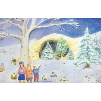 Elke Bühler. Weihnachten auf dem Land. 47 x 31 cm