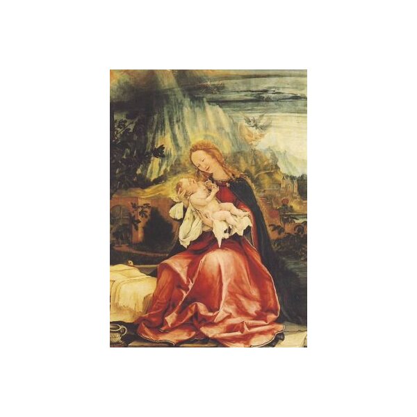 Matthias Grünewald. Maria mit dem Kind