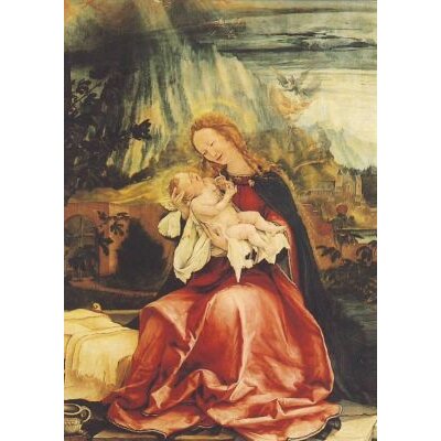 Matthias Grünewald. Maria mit dem Kind