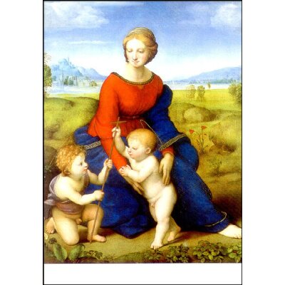 Raffael. Madonna im Grünen