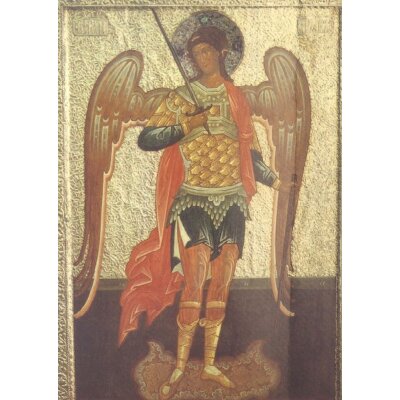 Russische. Erzengel Michael. Ikone