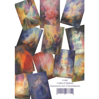Collot d`Herbois. Kartensortiment mit 12 Kunstkarten