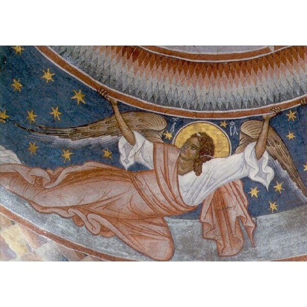 Byzantinisch. Erzengel Raphael. Rumänisch