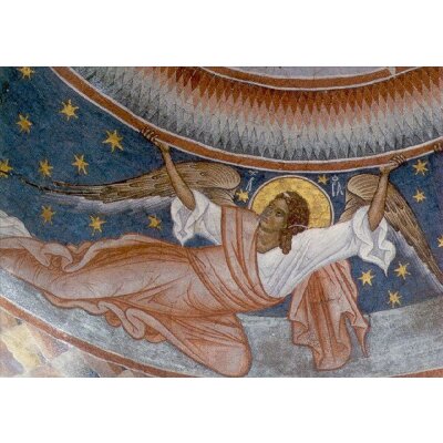 Byzantinisch. Erzengel Raphael. Rumänisch