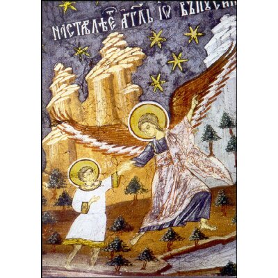 Byzantinisch. Schutzengel. Rumänisch