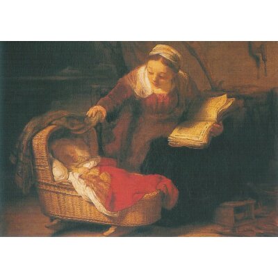 Rembrandt. Heilige Familie, 1645. Ausschnitt