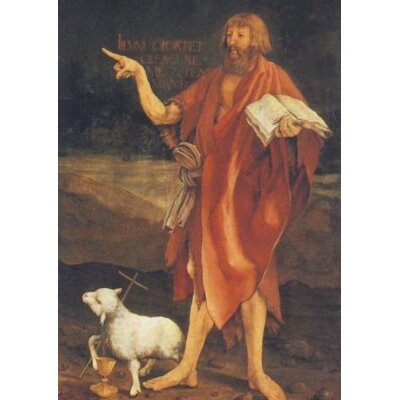 Matthias Grünewald. Isenheimer Altar Johannes der...