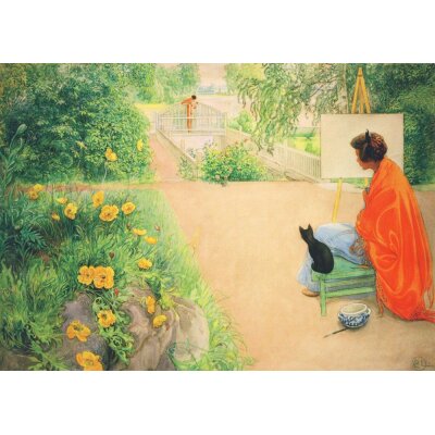 Carl Larsson. Die Brücke, 1912