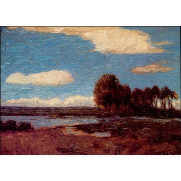 Hans Ende. Im Teufelsmoor, 1900