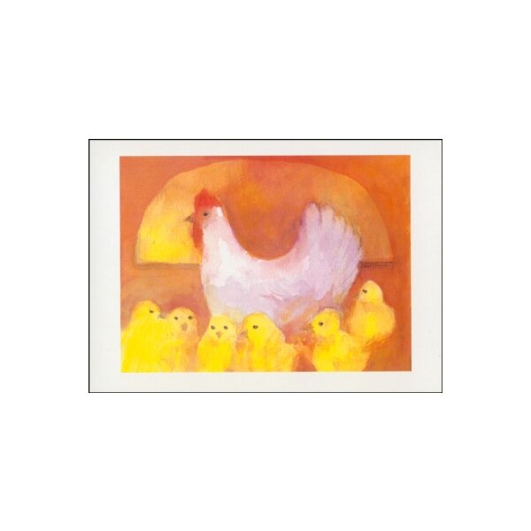 Elke Bühler. Huhn mit Küken