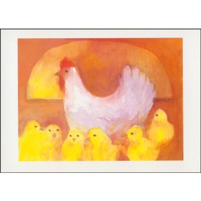 Elke Bühler. Huhn mit Küken