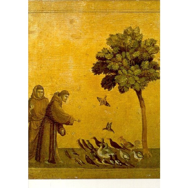 Giotto di Bondone. Die Vogelpredigt