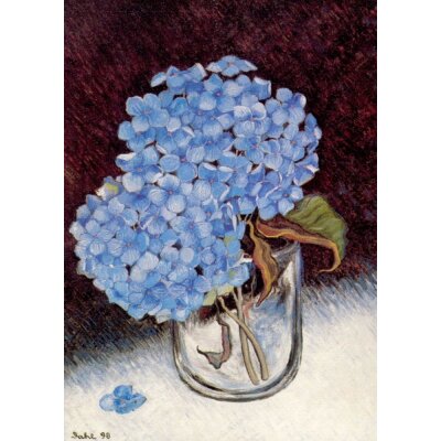 Heide Dahl. Hortensienblüten